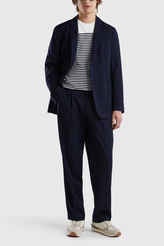 Veste de costume - Bleu foncé