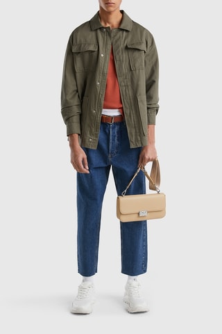 Veste en lin - Vert