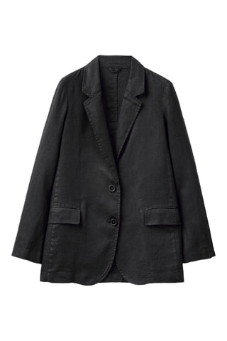 Veste en lin - Noir
