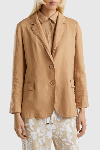 Veste en lin - Beige