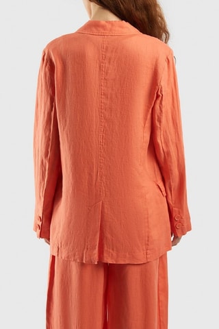 Veste en lin - Orange