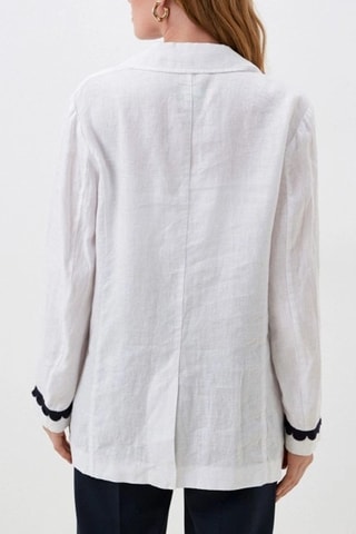 Veste en lin - Blanc