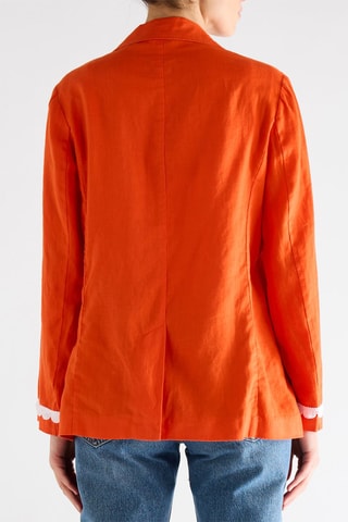 Veste en lin - Rouge