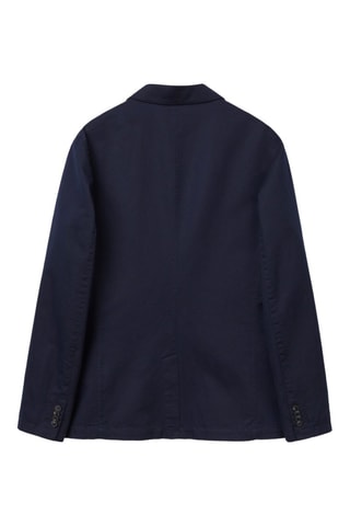 Veste en lin - Bleu foncé
