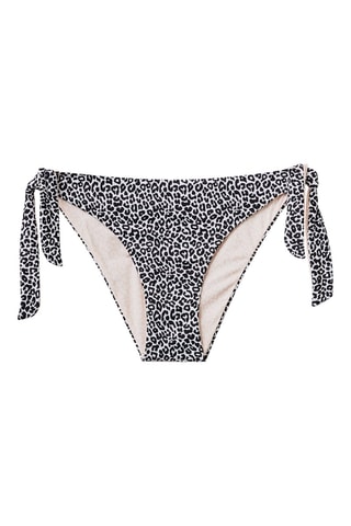 Bas de maillot réversible - Blanc et noir