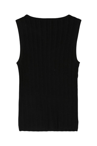 Pull sans manches - Noir