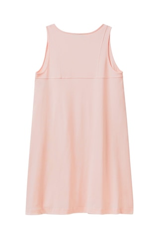 Robe trapèze sans manches - Rose