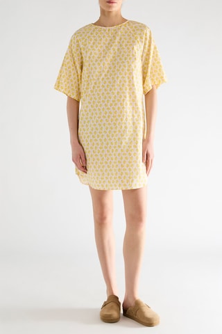Robe droite - Jaune