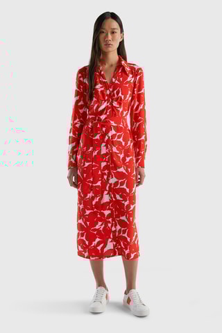 Robe chemise Rouge