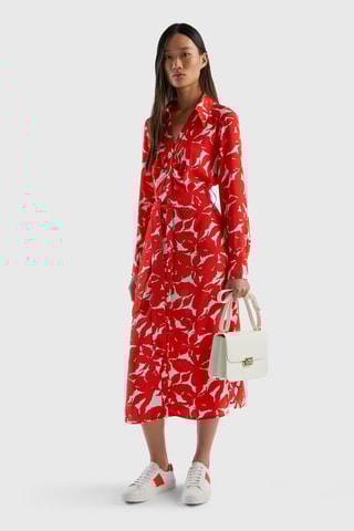 Robe chemise Rouge
