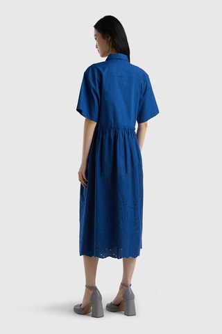 Robe midi Bleu roi
