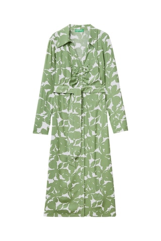 Robe chemise Vert