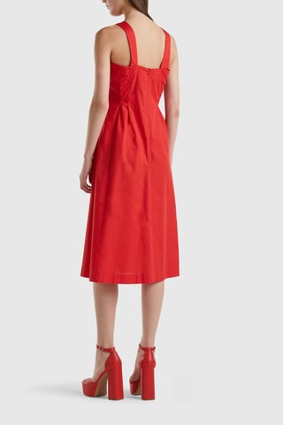 Robe midi - Rouge