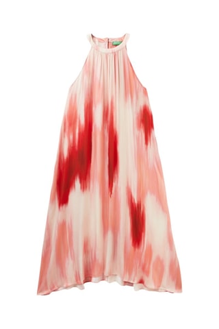 Robe trapèze tie and dye - Rose
