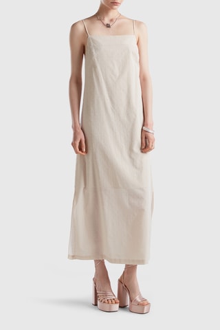 Robe longue - Beige