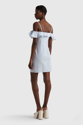 Robe droite en lin - Ciel