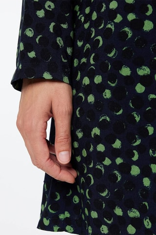 Robe patineuse - Noir et vert