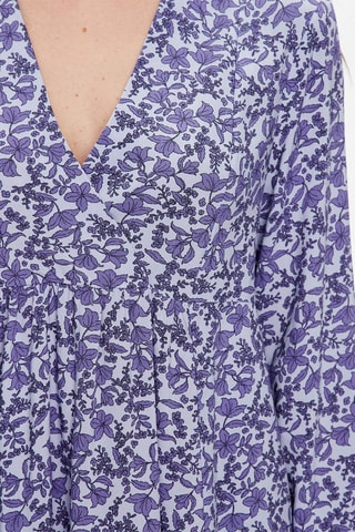 Robe patineuse - Violet et noir