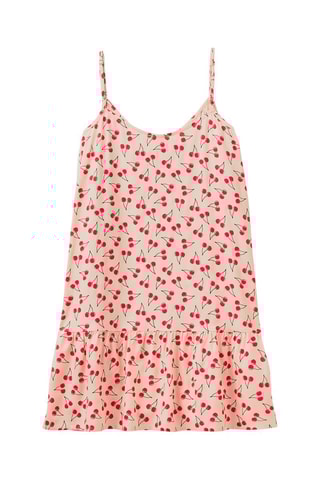 Robe courte - Rose et rouge