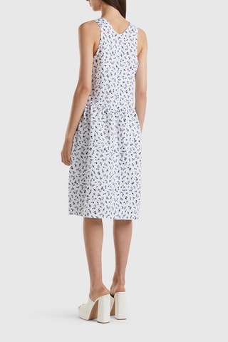 Robe patineuse en lin - Blanc