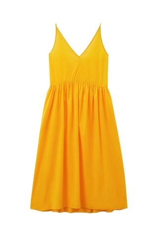 Robe midi - Jaune