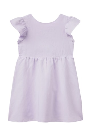 Robe en lin - Violet