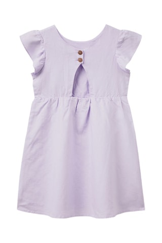 Robe en lin - Violet