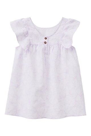 Robe en lin - Blanc
