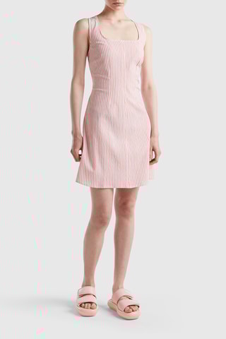 Robe droite - Orange
