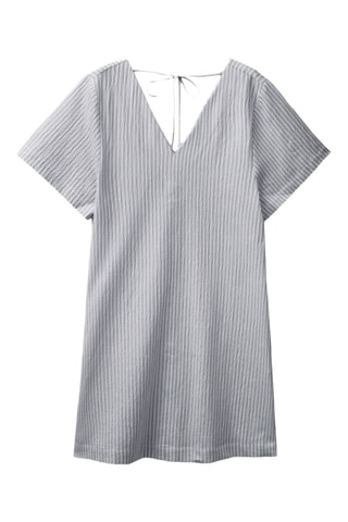 Robe droite - Noir et blanc
