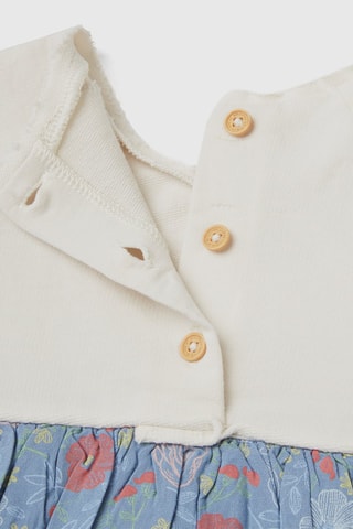 Robe - Blanc et bleu