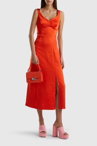 Robe midi - Corail