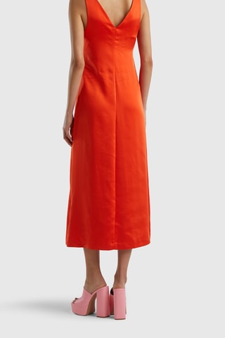 Robe midi - Corail
