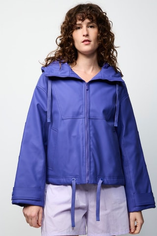 Veste à capuche Violet