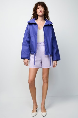 Veste à capuche Violet