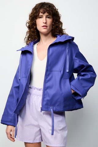Veste à capuche Violet