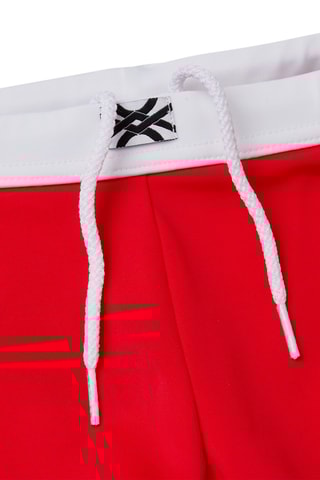 Boxer de bain - Rouge et blanc