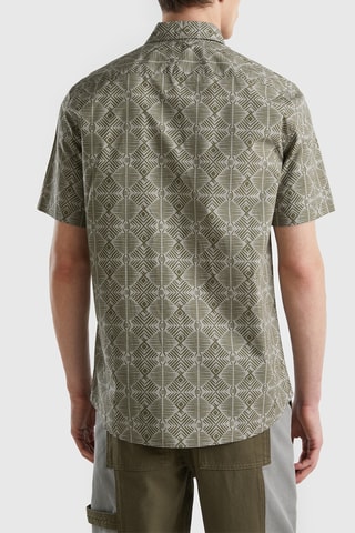 Chemise - Marron et gris