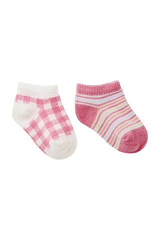 2 paires de chaussettes - Rose
