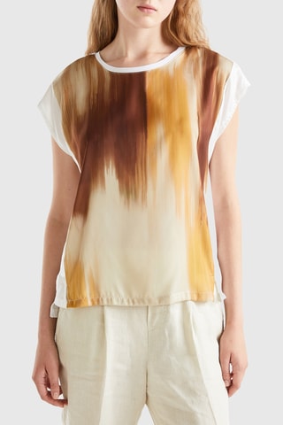 T-shirt - Jaune et blanc