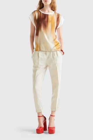 T-shirt - Jaune et blanc