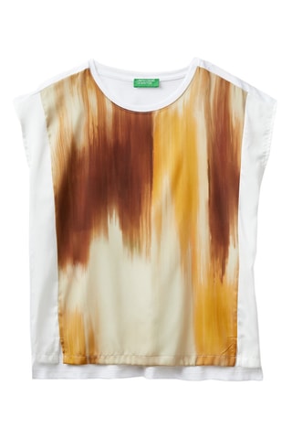 T-shirt - Jaune et blanc