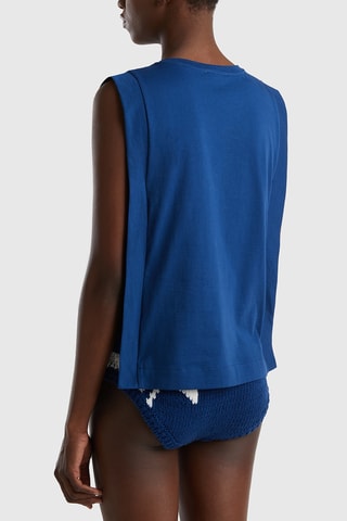 Top - Bleu foncé