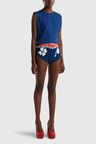 Top - Bleu foncé