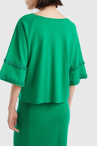 T-shirt en lin - Vert