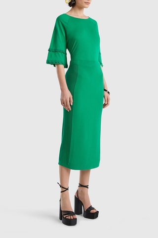 T-shirt en lin - Vert