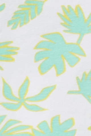 T-shirt - Blanc et vert