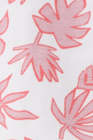 T-shirt - Blanc et rose