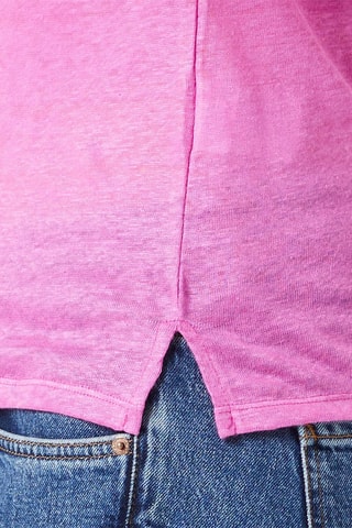 T-shirt en lin - Rose