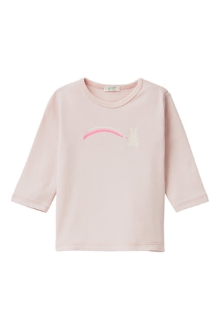 T-shirt Rose poudré